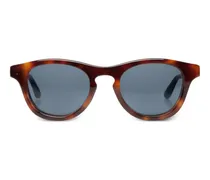 Sonnenbrille mit rundem Gestell - Braun