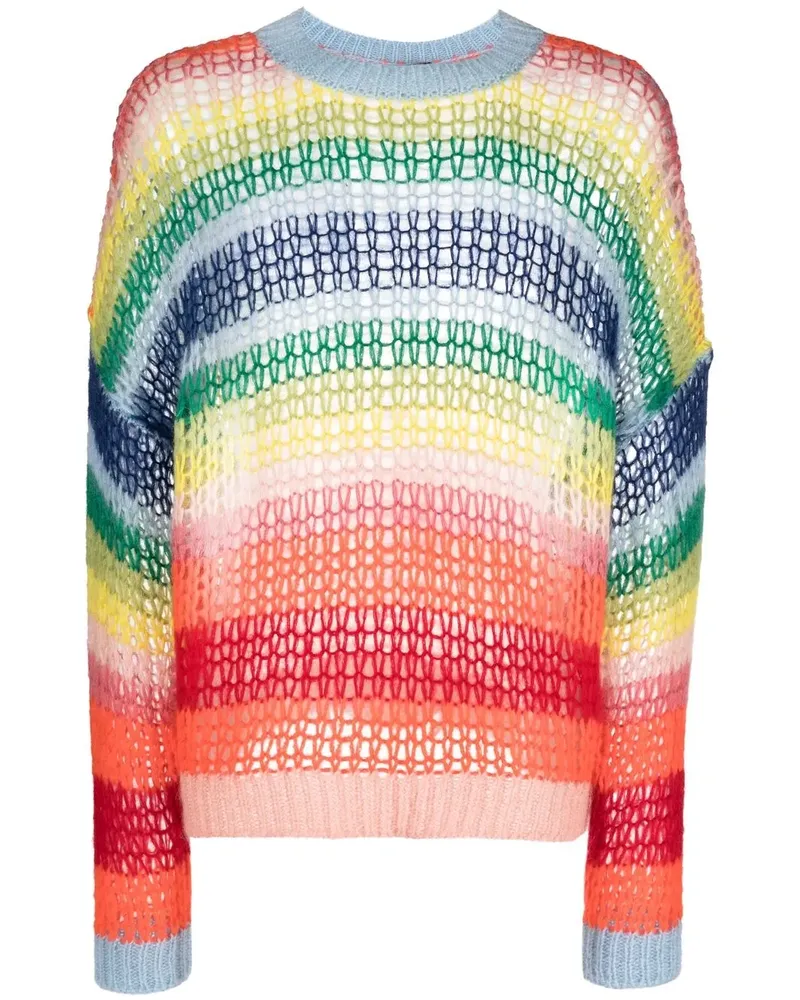 Dsquared2 Gestreifter Pullover - Blau Blau