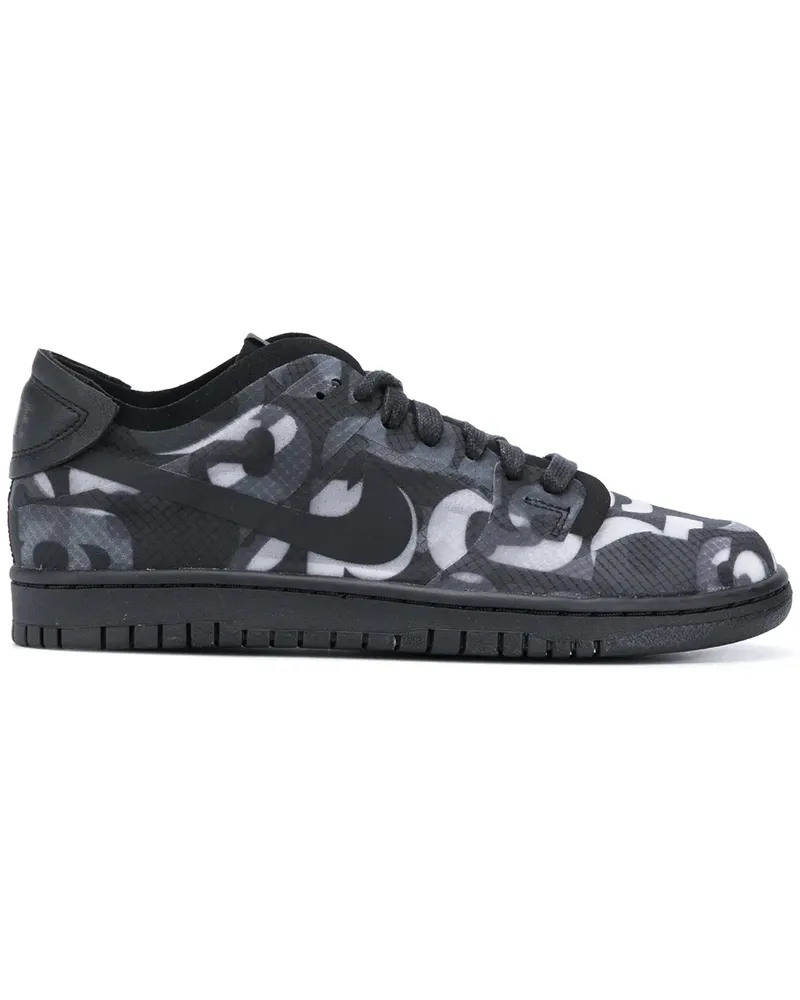 Nike Comme des Garçons x  'Dunk Monogram' Sneakers - Schwarz Schwarz