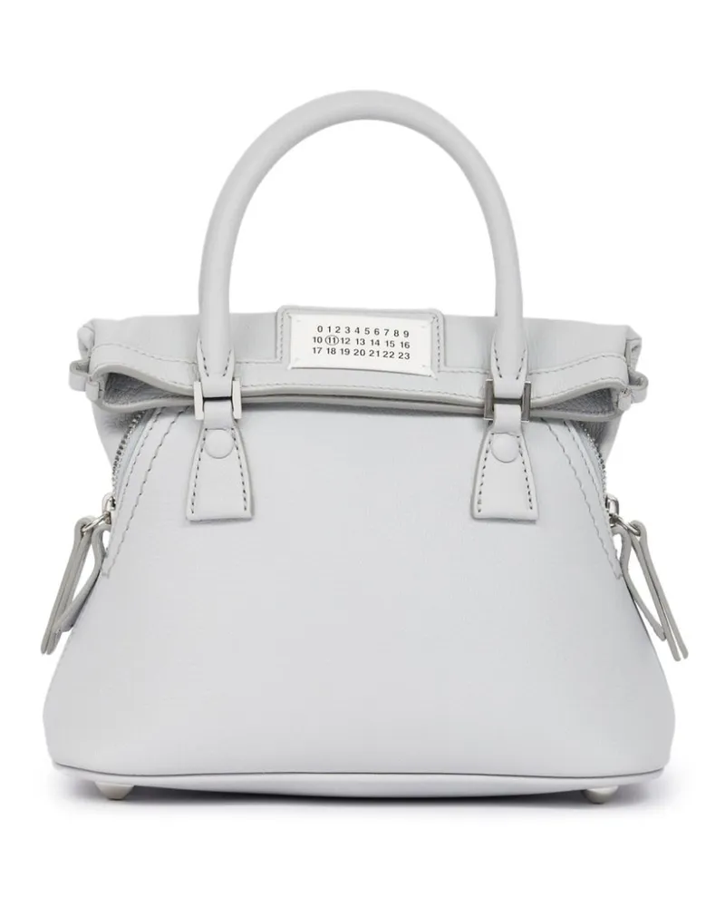 Maison Margiela Micro 5AC Classique Handtasche - Grau Grau