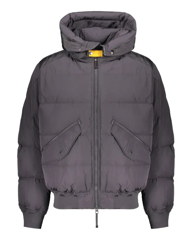 Parajumpers Wattierte Wilmont Bomberjacke mit Kapuze - Grau Grau