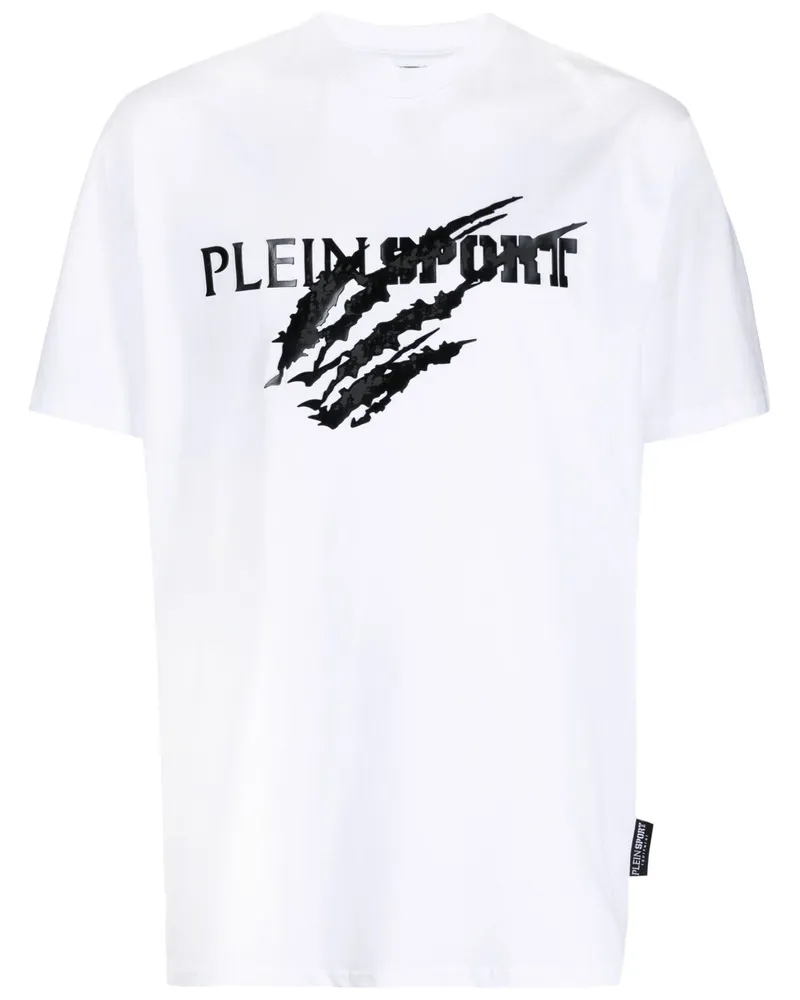 Philipp Plein T-Shirt mit Logo-Print - Weiß Weiß