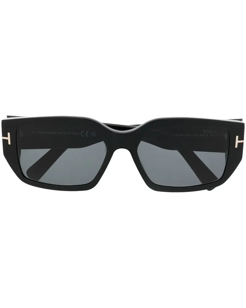 Tom Ford Silvano-02 Sonnenbrille - Schwarz Schwarz