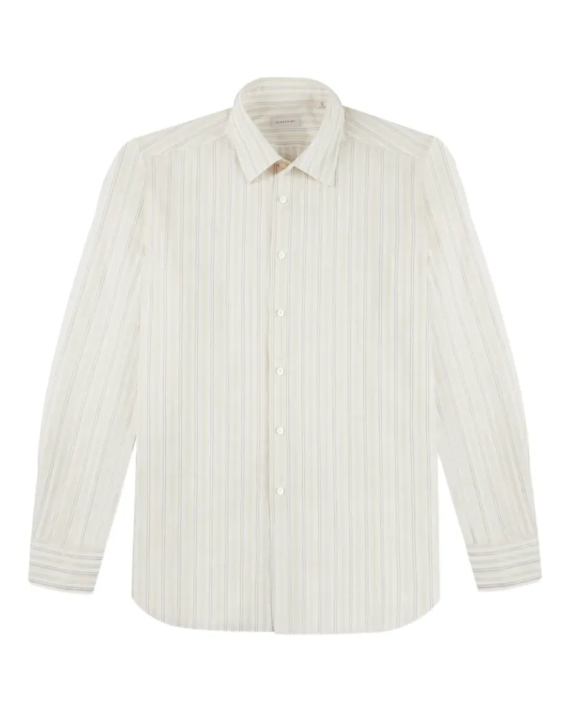 Glanshirt Gestreiftes Hemd - Nude Nude