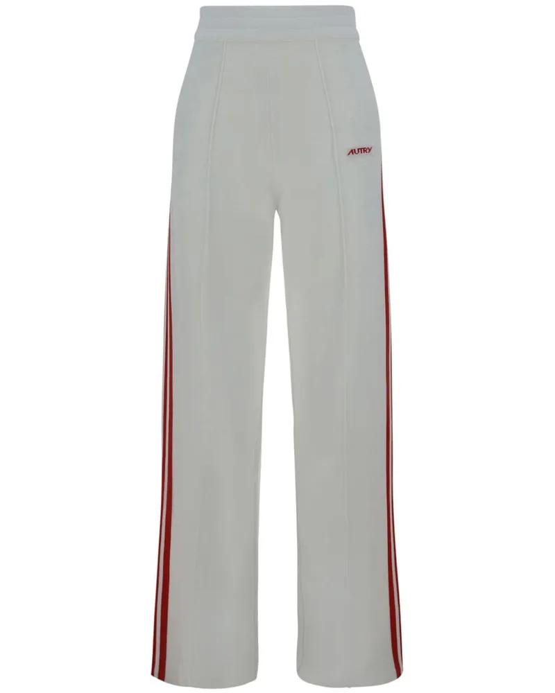 AUTRY Jogginghose mit Logo-Patch - Weiß Weiß
