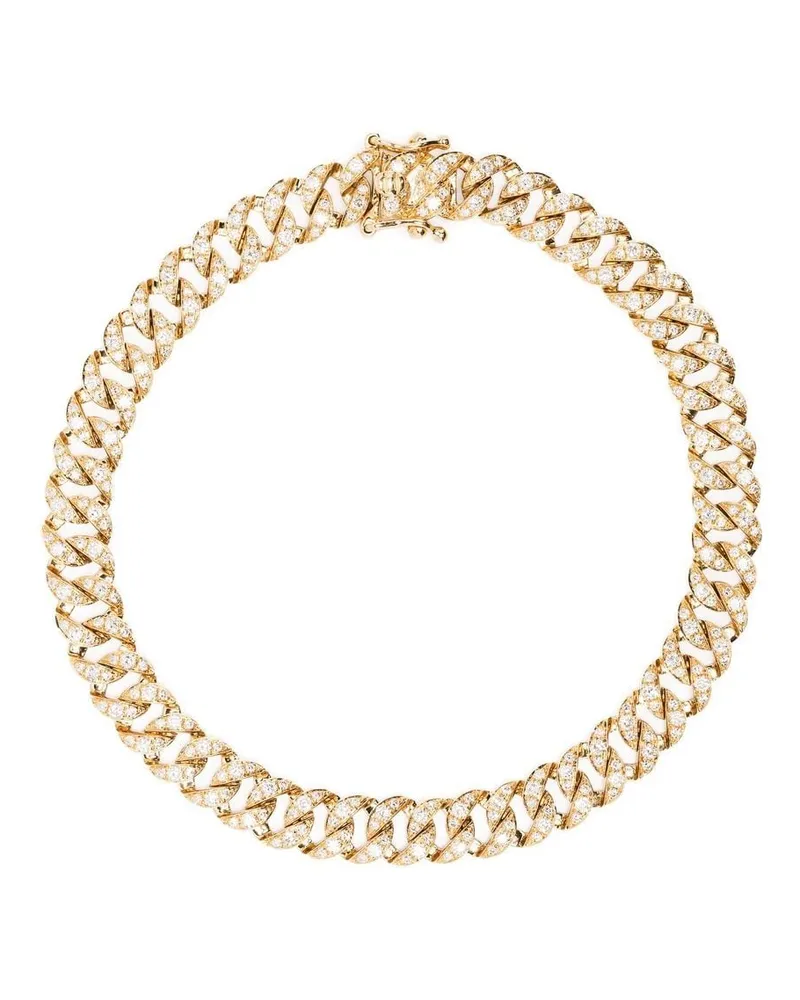ANITA KO 18kt Gelbgoldarmband mit Diamanten Gold