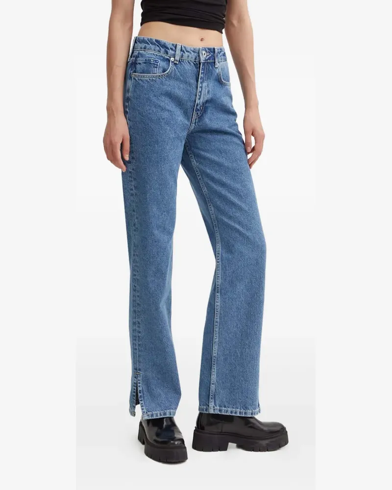 Karl Lagerfeld Jeans mit Schlitzdetail - Blau Blau