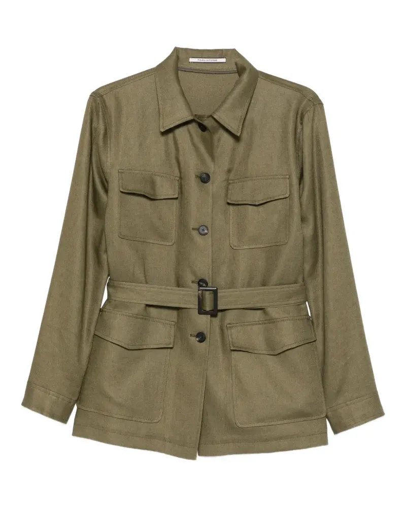 Tagliatore Jacke mit Gürtel - Grün Grün