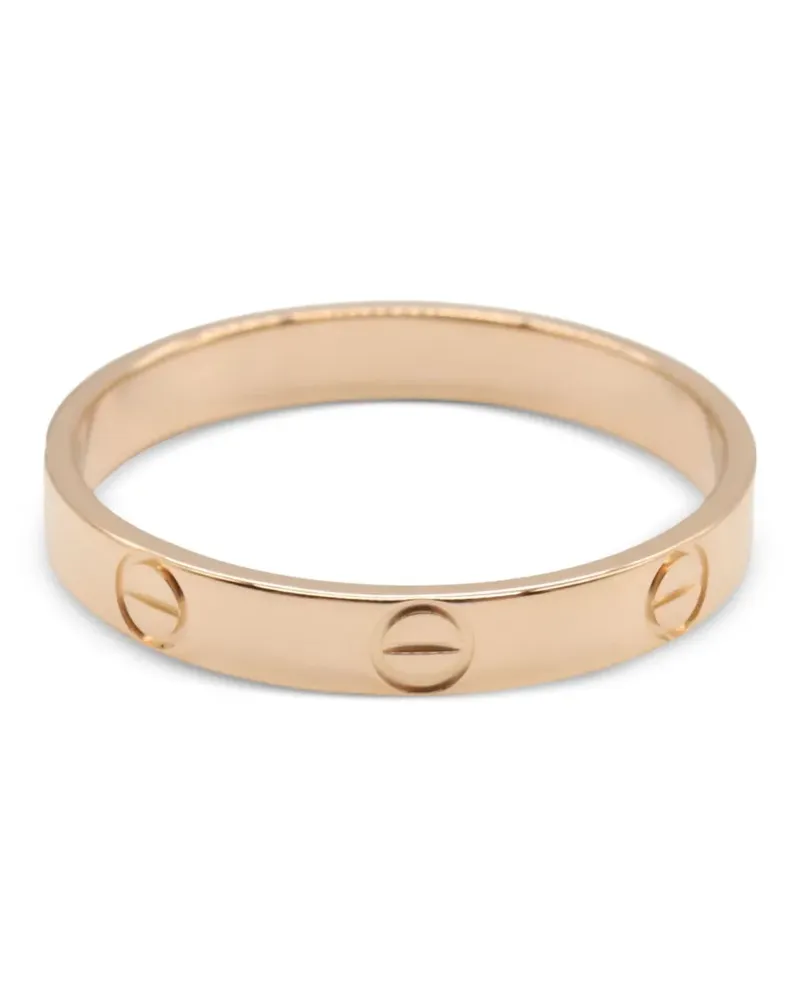 Cartier 2010s 18kt Love Rotgoldring - Rosa Rosa