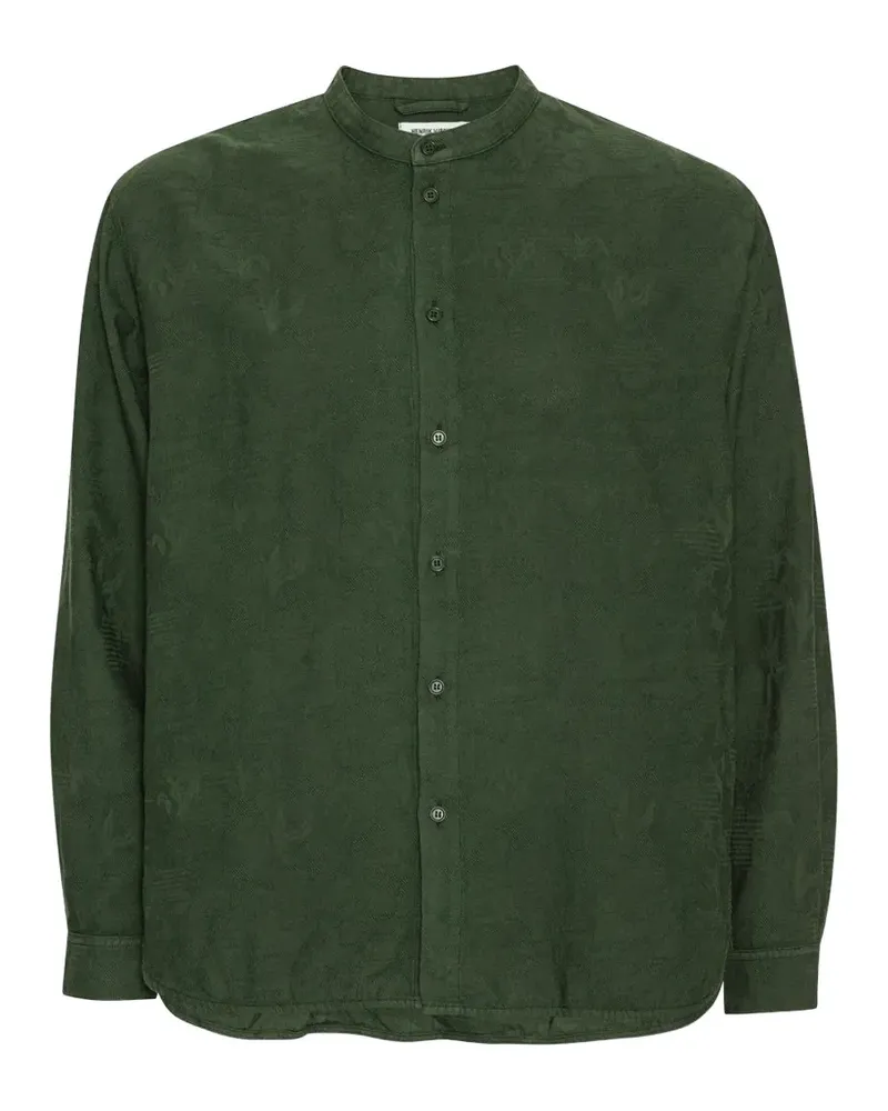 Henrik Vibskov Big Toad cotton shirt - Grün Grün
