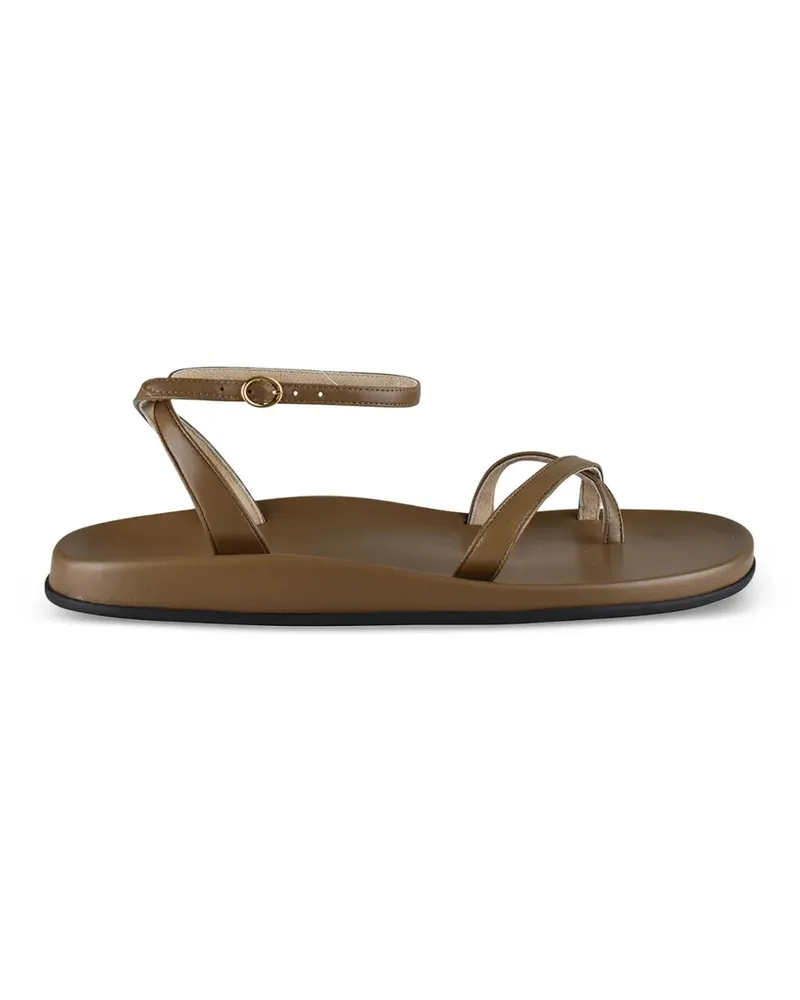 The Row ankle-strap sandals - Braun Braun