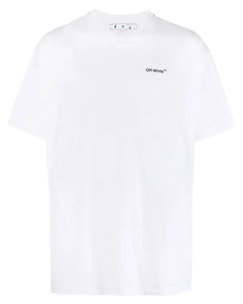 OFF-WHITE T-Shirt mit Arrows-Print - Weiß Weiß