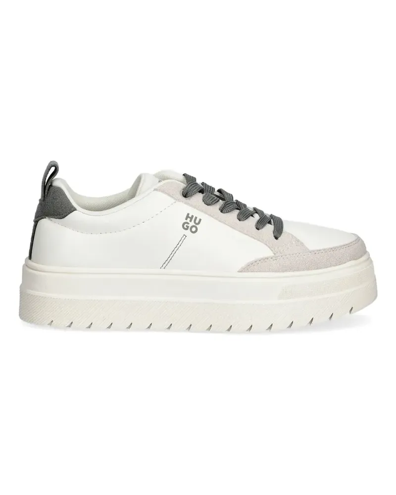 HUGO BOSS Lyssa Plateau-Sneakers - Weiß Weiß