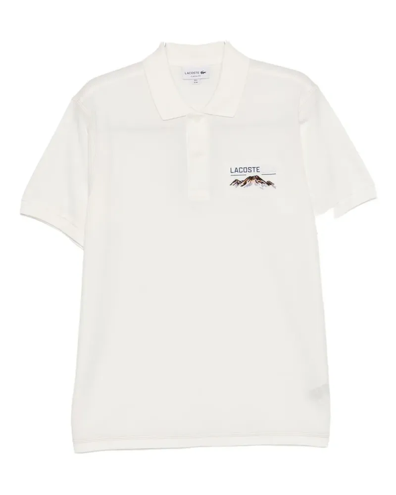 Lacoste Poloshirt mit Logo - Weiß Weiß