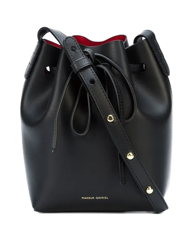 Mansur Gavriel Mini 'Mini' Beuteltasche - Schwarz Schwarz