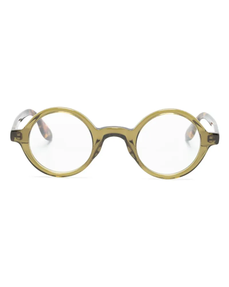 MOSCOT Zolman Brille mit rundem Gestell - Grün Grün