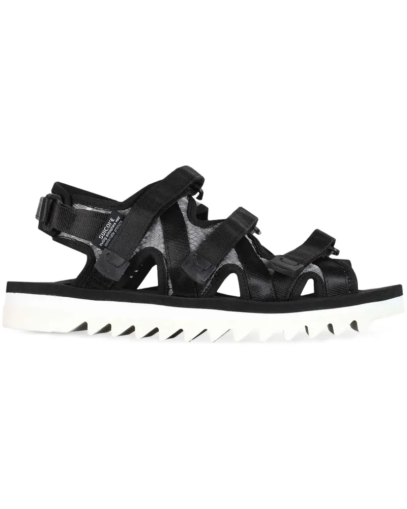 SUICOKE Sandalen mit Reißverschluss - Schwarz Schwarz