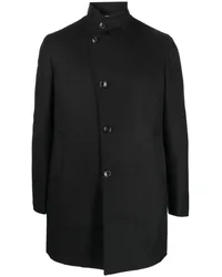 Tagliatore Asymmetrischer Gordon Parka Schwarz