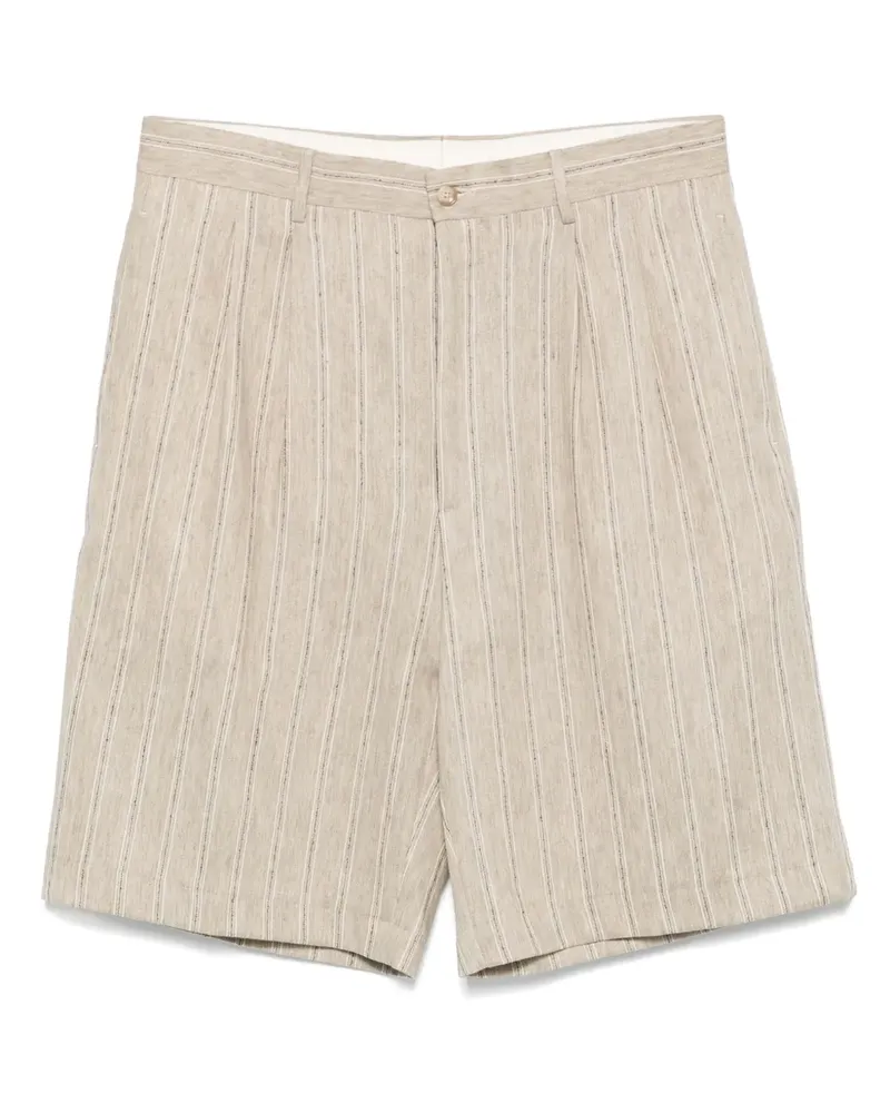 Tagliatore Gestreifte Shorts - Nude Nude