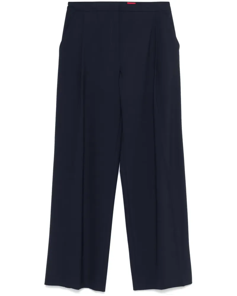 HUGO BOSS Hose mit Bundfalten - Blau Blau