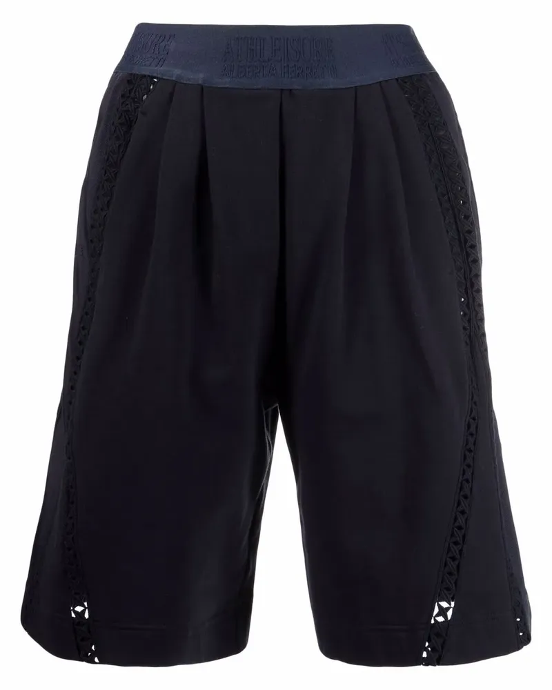 Alberta Ferretti Shorts mit Cut-Outs - Blau Blau