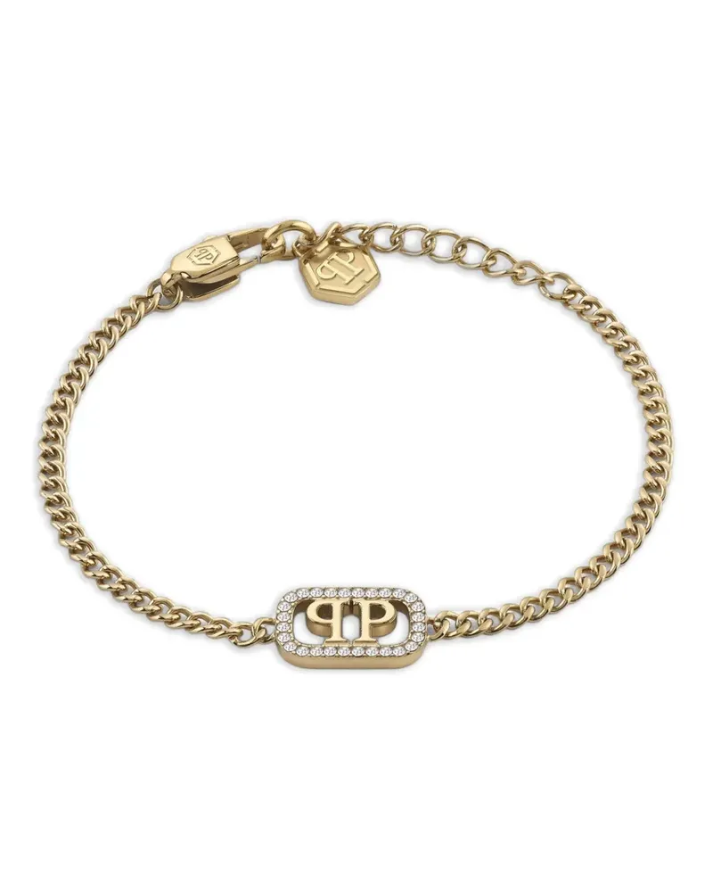 Philipp Plein Plein Armband mit Kristallen - Gold Gold