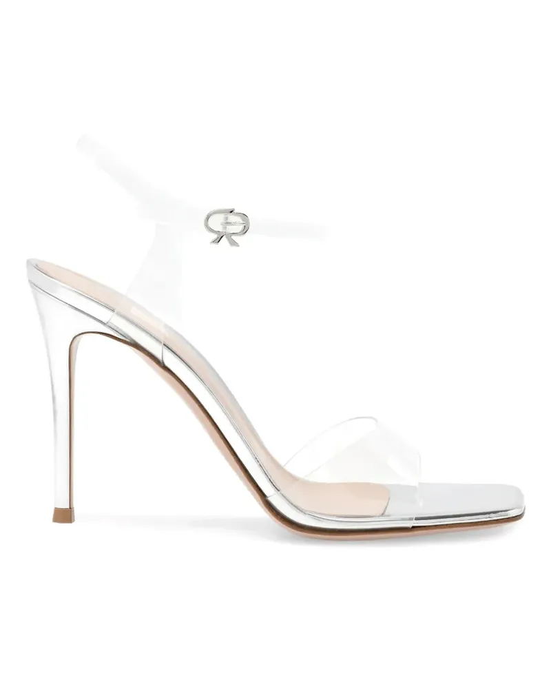 Gianvito Rossi Sandalen mit eckiger Spitze - Weiß Weiß