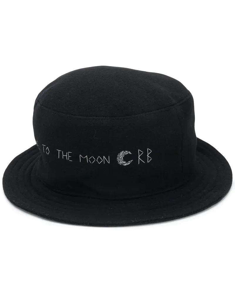 RUSLAN BAGINSKIY To The Moon' Mütze - Schwarz Schwarz
