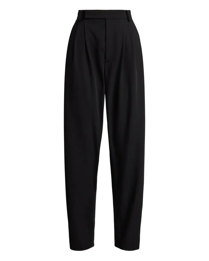 Ralph Lauren Hose mit Bundfalten - Schwarz Schwarz