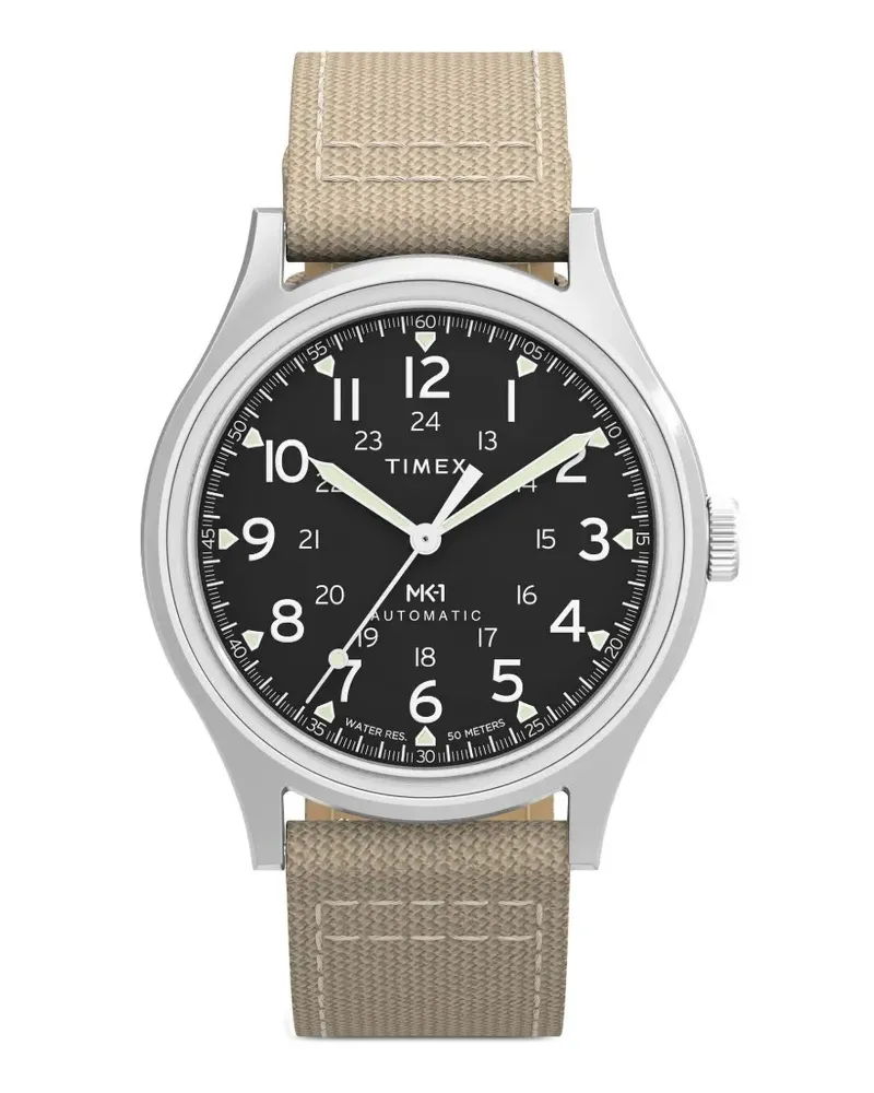 Timex Mk1 Automatic Armbanduhr 40mm - Schwarz Schwarz