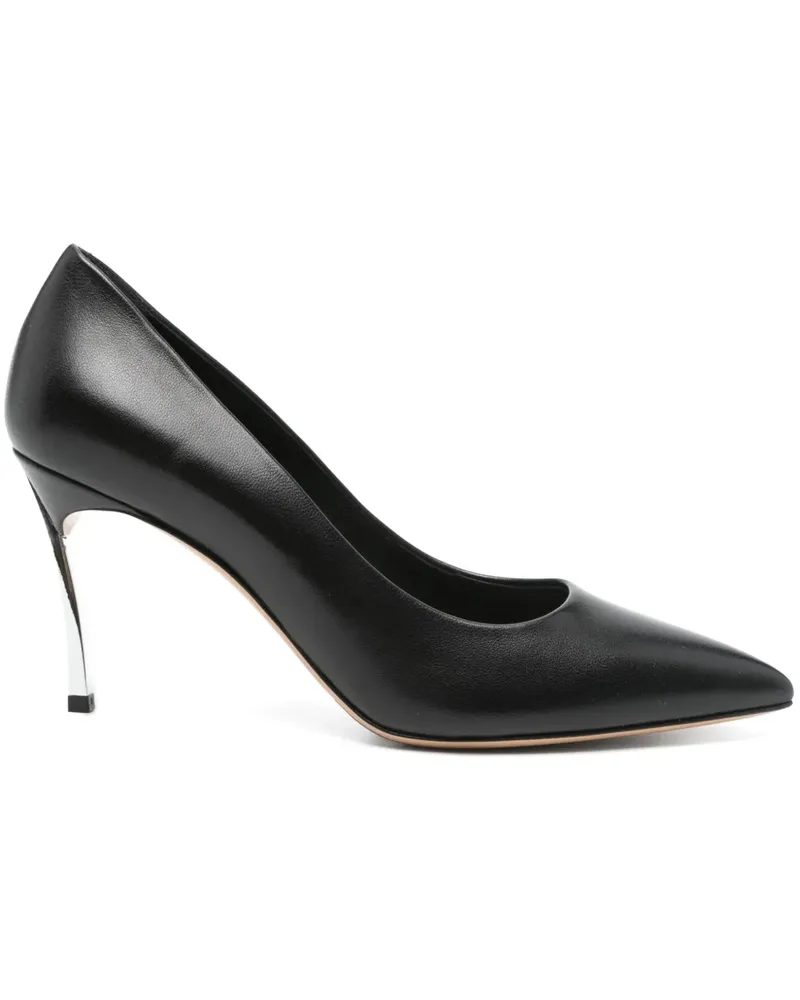 Casadei Pumps 80mm - Schwarz Schwarz
