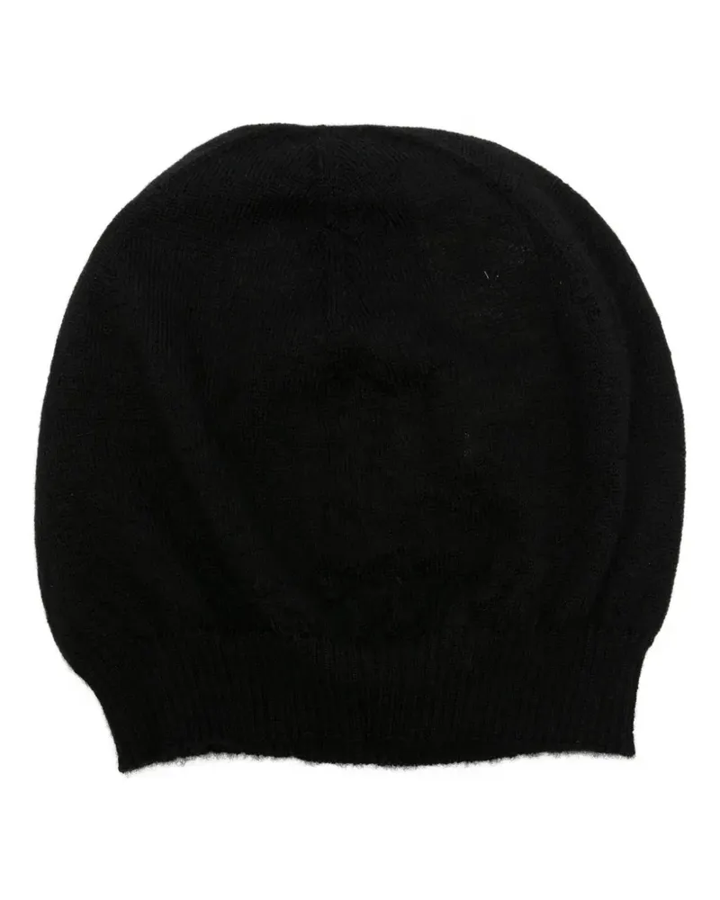 Rick Owens Beanie aus Kaschmir - Schwarz Schwarz