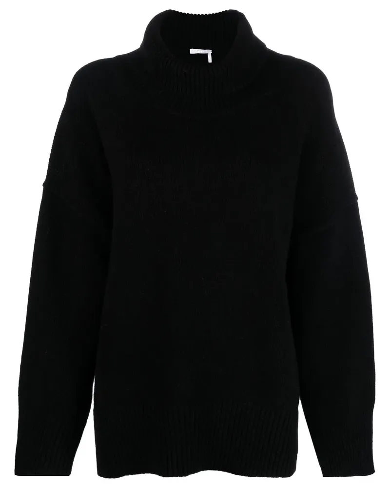 Chloé Kaschmirpullover mit Rollkragen - Schwarz Schwarz