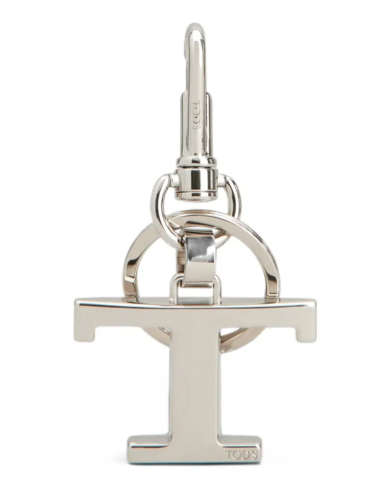TOD'S key-holder in metal - Silber Silber