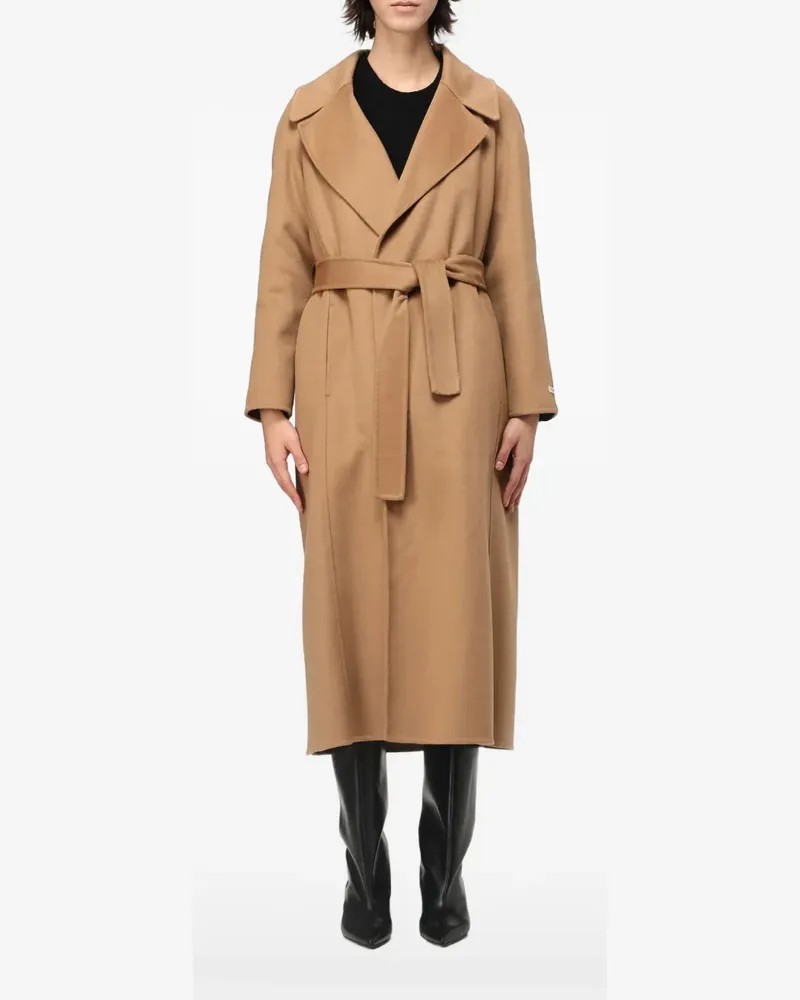 Paltò belted coat - Nude Nude