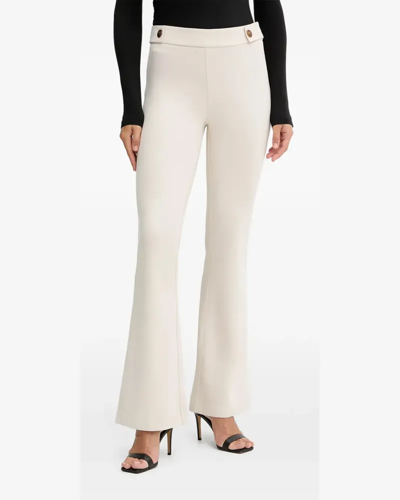 Guess Ausgestellte Hose mit Knöpfen - Nude Nude