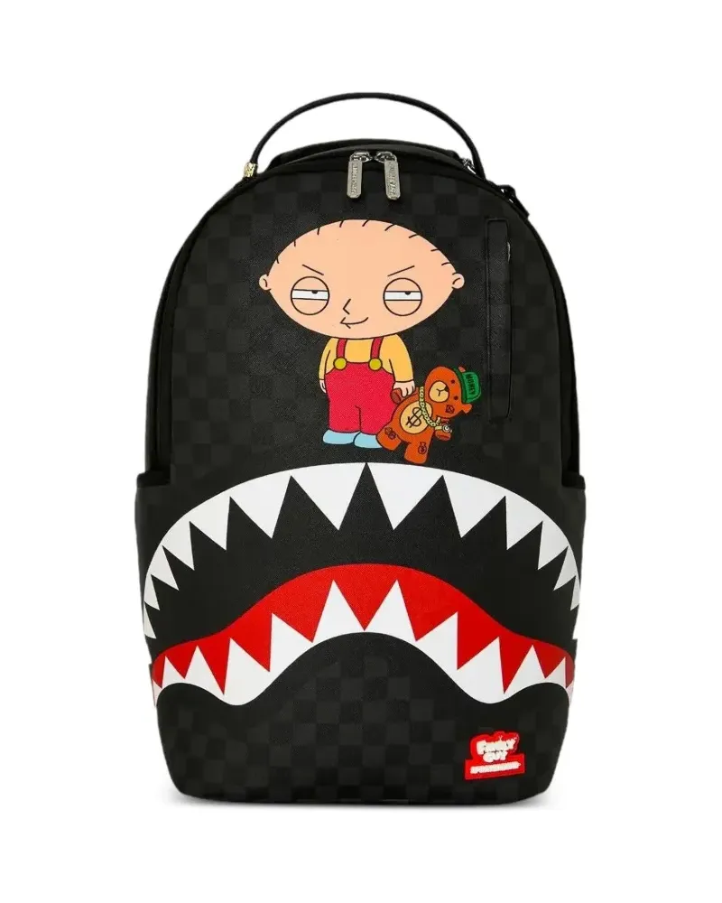 Sprayground x Family Guy Rucksack - Schwarz Schwarz