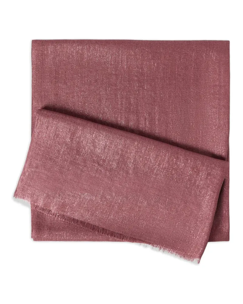 Brunello Cucinelli Klassischer Kaschmirschal - Rosa Rosa