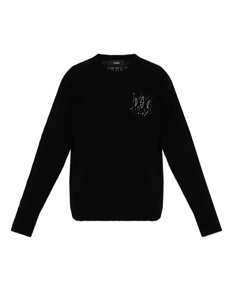 Amiri MA crew-neck sweater - Schwarz Schwarz