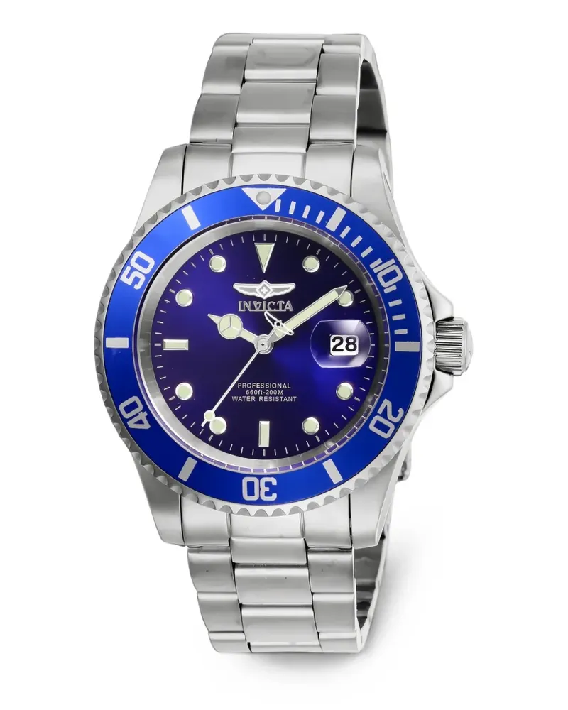 Invicta Pro Diver Armbanduhr 40mm - Blau Blau