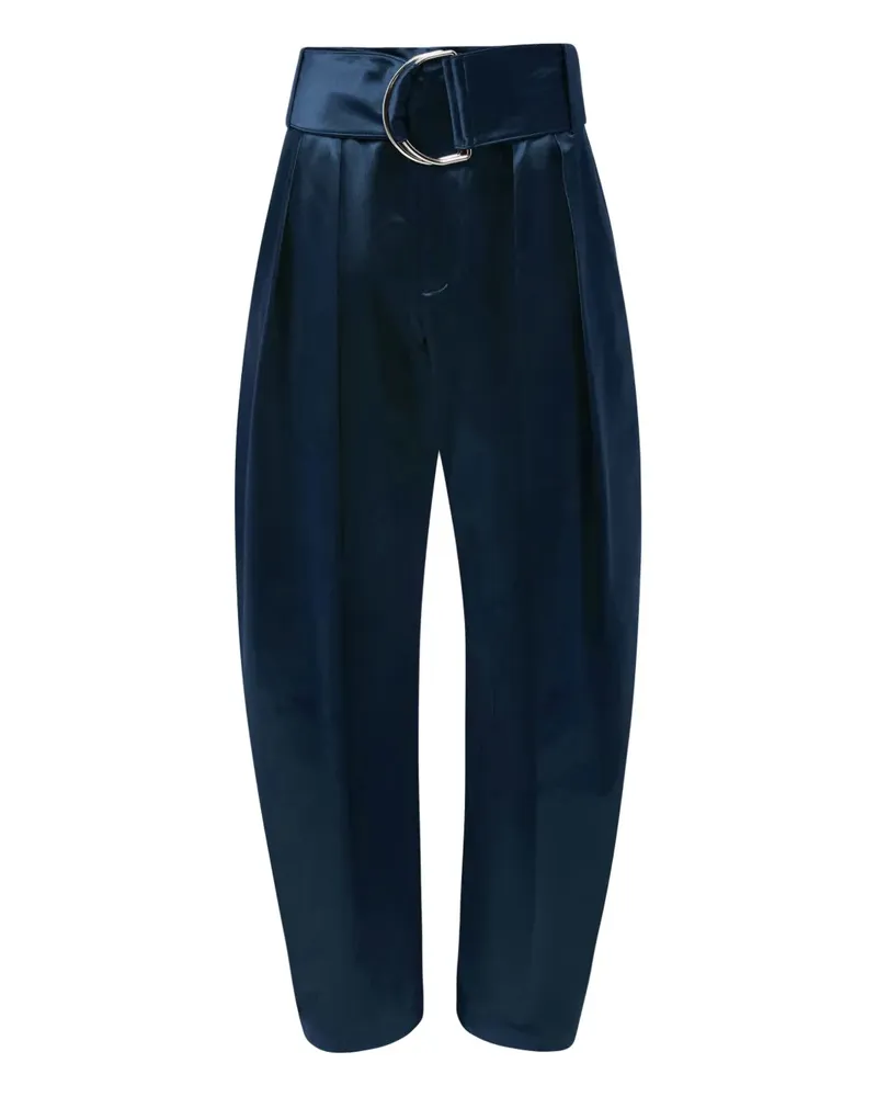 J.W.Anderson Bundfaltenhose mit D-Ring - Blau Blau