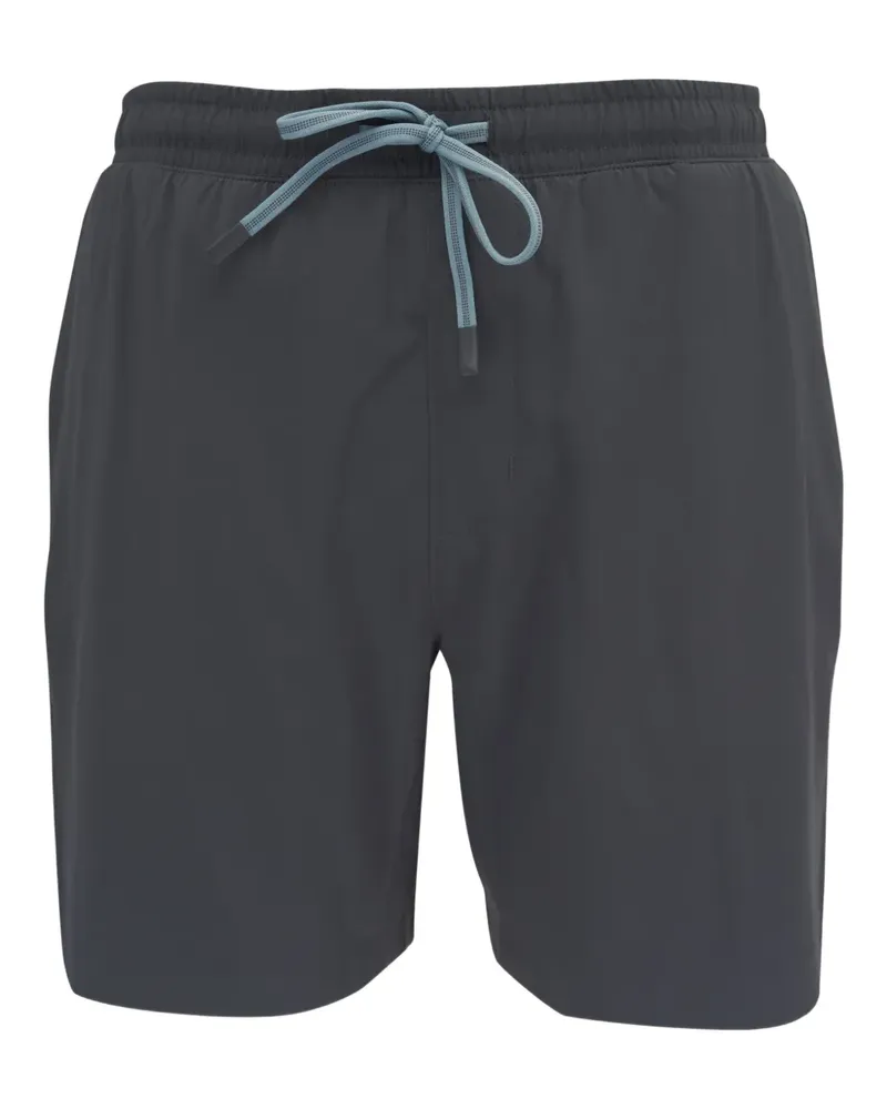 Faherty Shorelite Cowry Badeshorts - Grau Grau