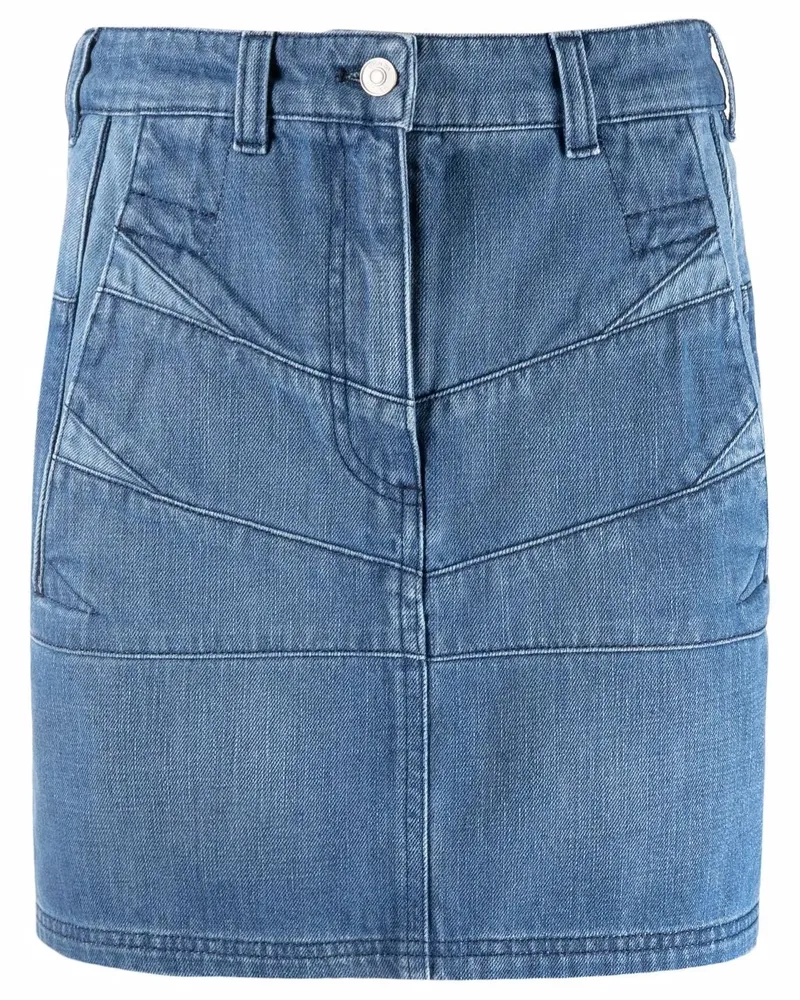 Kenzo Minirock aus Denim - Blau Blau