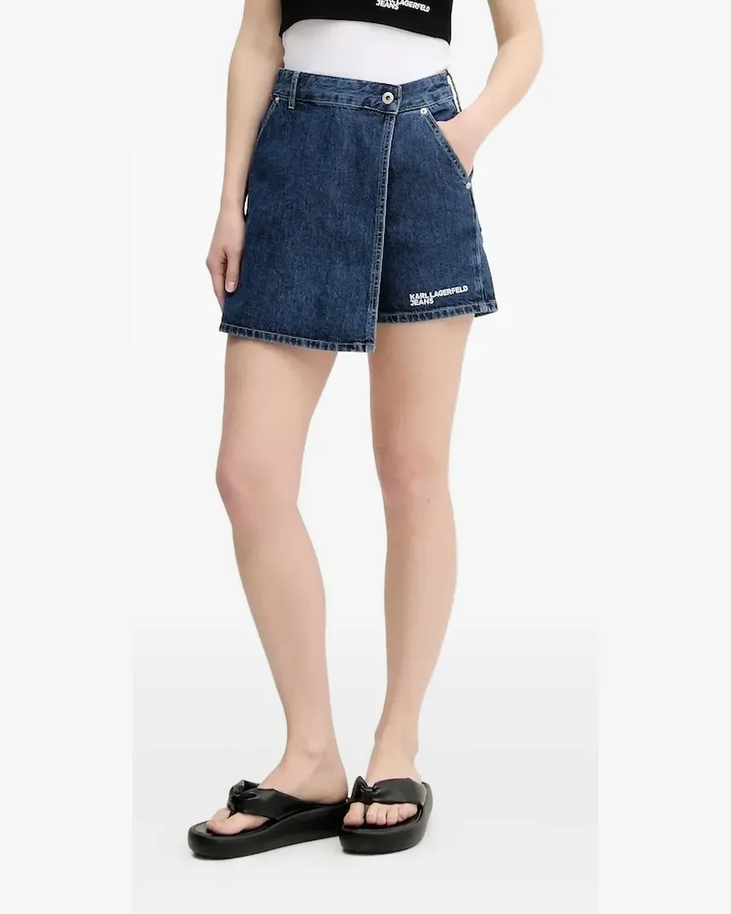 Karl Lagerfeld Hosenrock aus Denim - Blau Blau