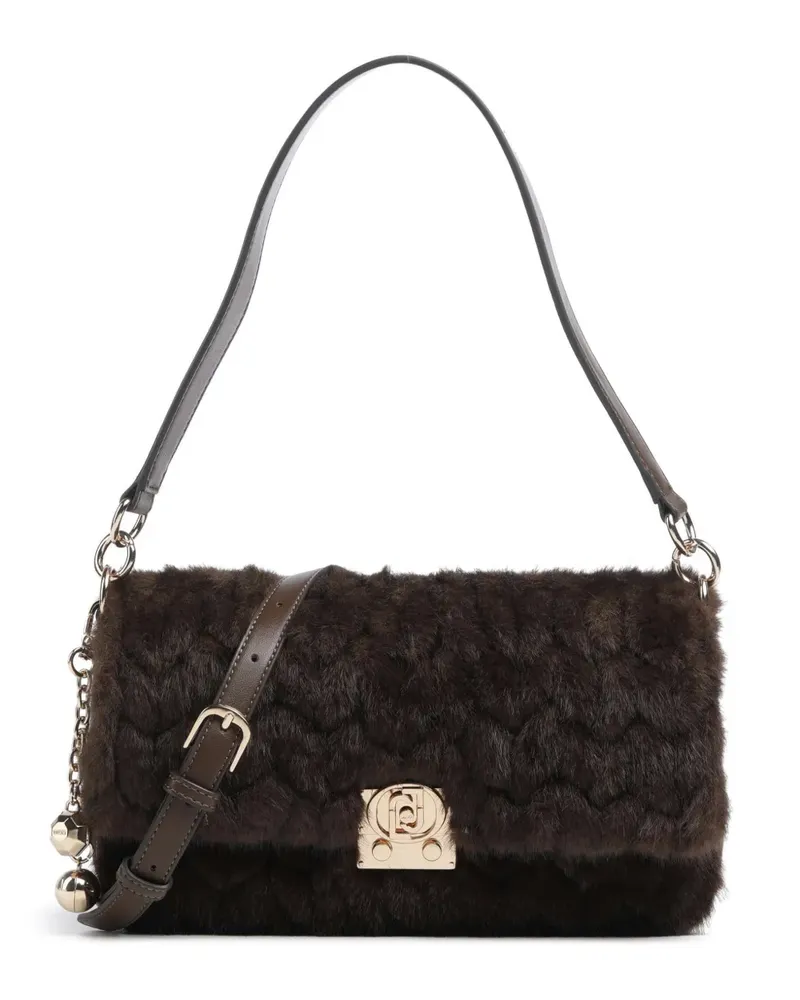 Liu Jo Schultertasche aus Faux Fur - Braun Braun
