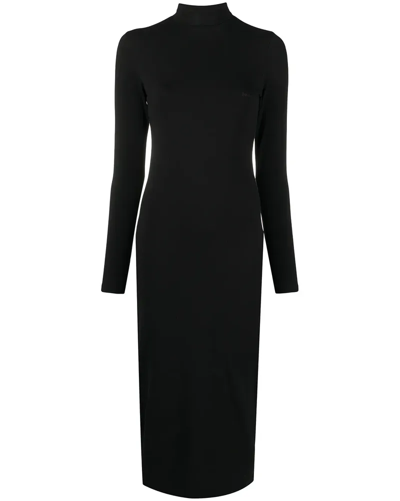 Balenciaga Kleid mit Rollkragen - Schwarz Schwarz