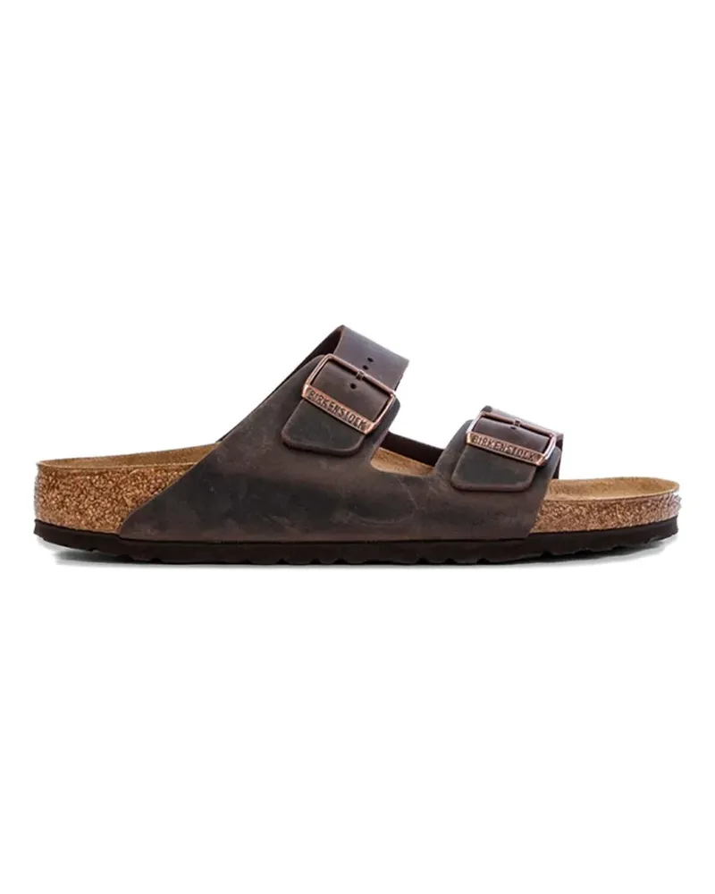 Birkenstock Arizona oiled leather sandals - Braun Braun