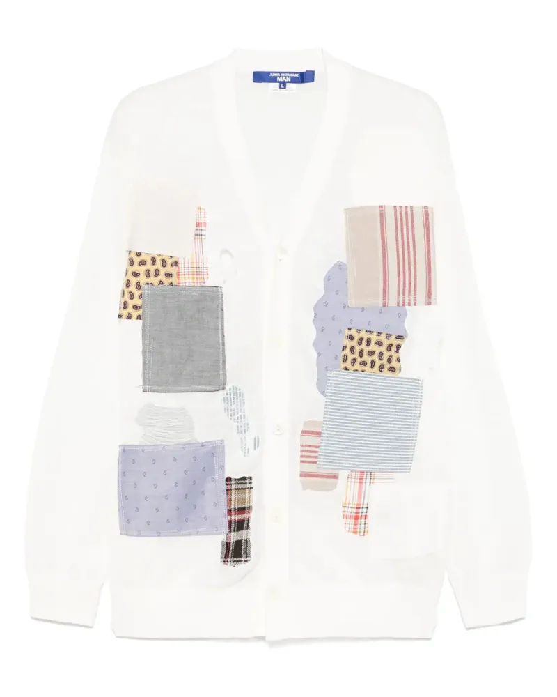 Junya Watanabe Cardigan aus Leinen - Weiß Weiß