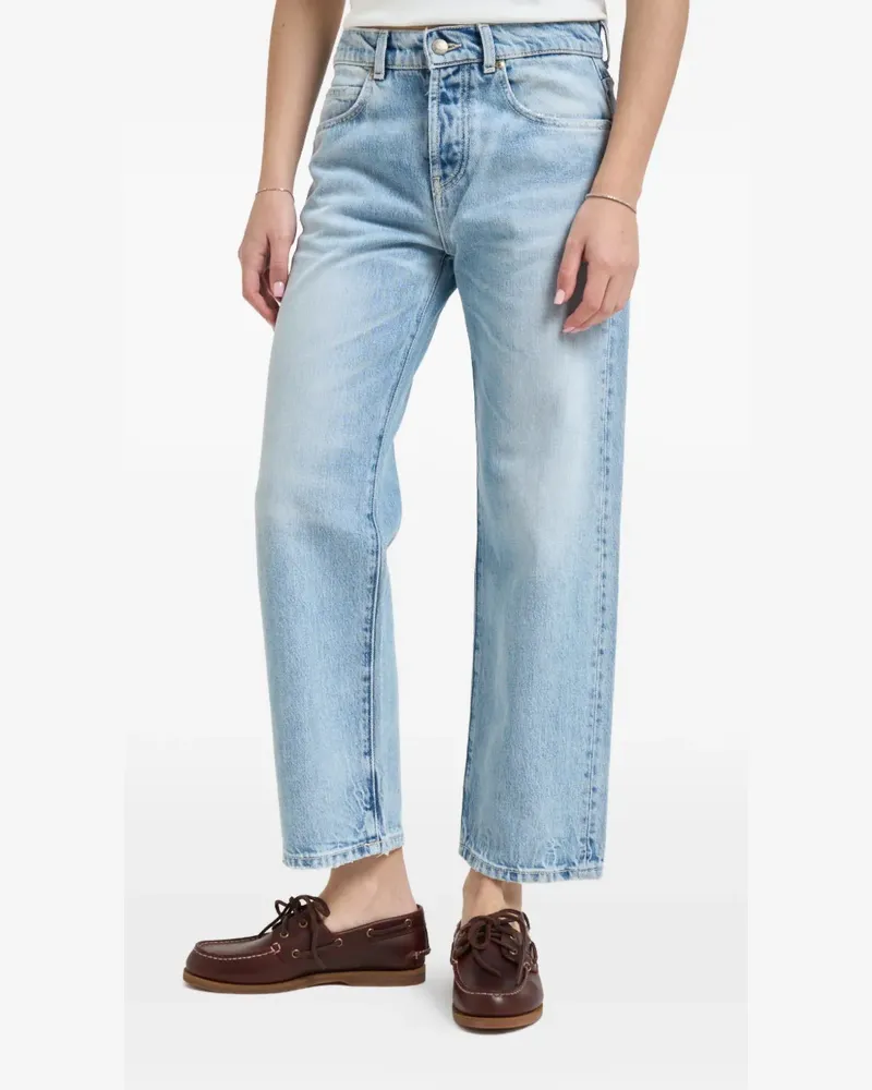 Roy Roger's faded-wash jeans - Blau Blau
