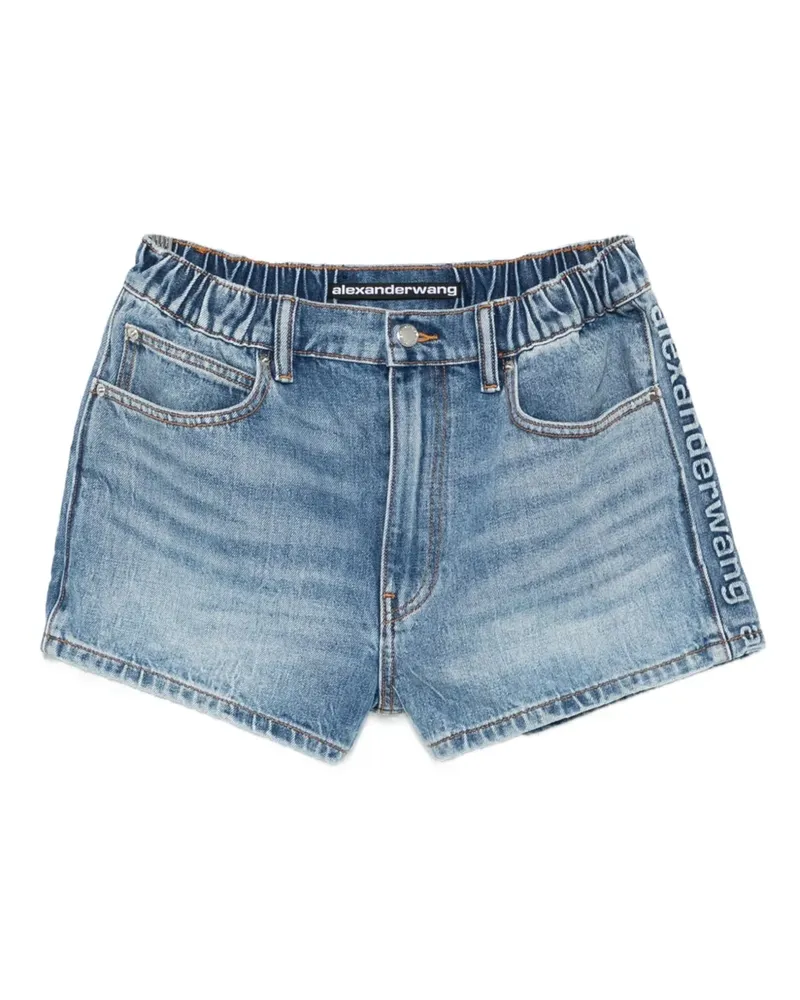 Alexander Wang Marathon Jeans-Shorts - Blau Blau
